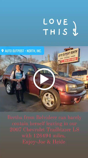 Car Dealer «Auto Outpost North Inc», reviews and photos, 4710 W Elm St, McHenry, IL 60050, USA