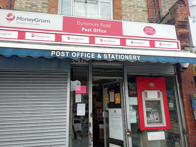 Reviews of Dunsmure Road Post Office in London - Post office