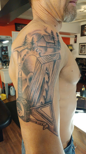 Explore ideas for tattoo sleeve theme, creative tattoo ideas in Davenport, available at Unique Ink Art Studio