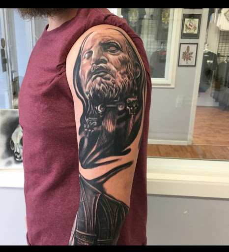 Explore unalome tattoo ideas, creative tattoo ideas in Arcata, available at Nor Cal Tattoo