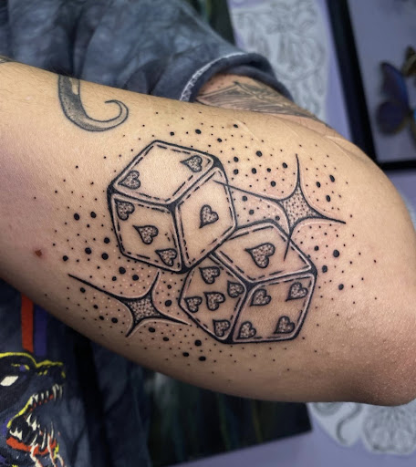 Explore matching husband and wife tattoo ideas, creative tattoo ideas in Red Bank, available at Resilient Visions
