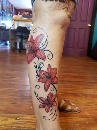 Explore airborne tattoo ideas, creative tattoo ideas in Pahoa, available at Electric Jungle Tattoo