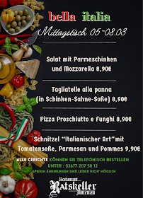 Menu / carte de Ratskeller à Ilmenau