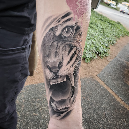 Explore tattoo ideas with color, creative tattoo ideas in Bellingham, available at Beluga Palooza Tattoo