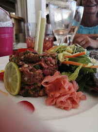 Steak tartare du Restaurant Le 44 Plage à Sainte-Maxime - n°2
