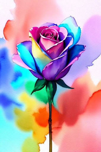 Explore color flower tattoo ideas, creative tattoo ideas in Angola, available at Hoodlum Ink