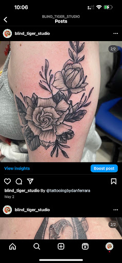 Explore amanda name tattoo ideas, creative tattoo ideas in Wellsburg, available at Blind Tiger Studio