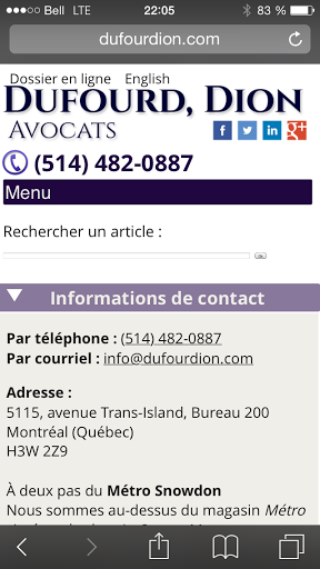 Dufourd, Dion Avocats