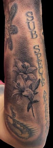 Explore stoic tattoo ideas, creative tattoo ideas in Weatherford, available at Weatherford Tattoo Co.