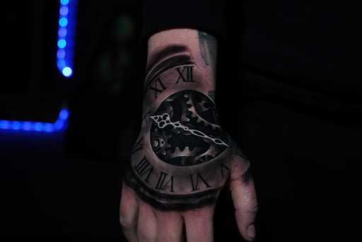 Explore cute girl tattoo ideas, creative tattoo ideas in Tacoma, available at Ghostline Tattoo