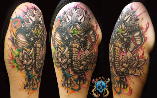 Explore witch tattoos ideas, creative tattoo ideas in Mesquite, available at Stuck On You Tattoos & Piercings