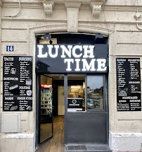 Menu du Lunch Time à Montpellier