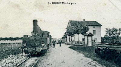 Ancienne gare d orlienas à Orliénas