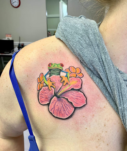 Explore indian sleeve tattoo ideas, creative tattoo ideas in Gadsden, available at Zekez Inkz Tattoos & Piercings