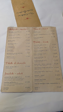 Restaurant de spécialités de la région de Rome Dar Filettaro a Santa Barbara à Rome - menu / carte