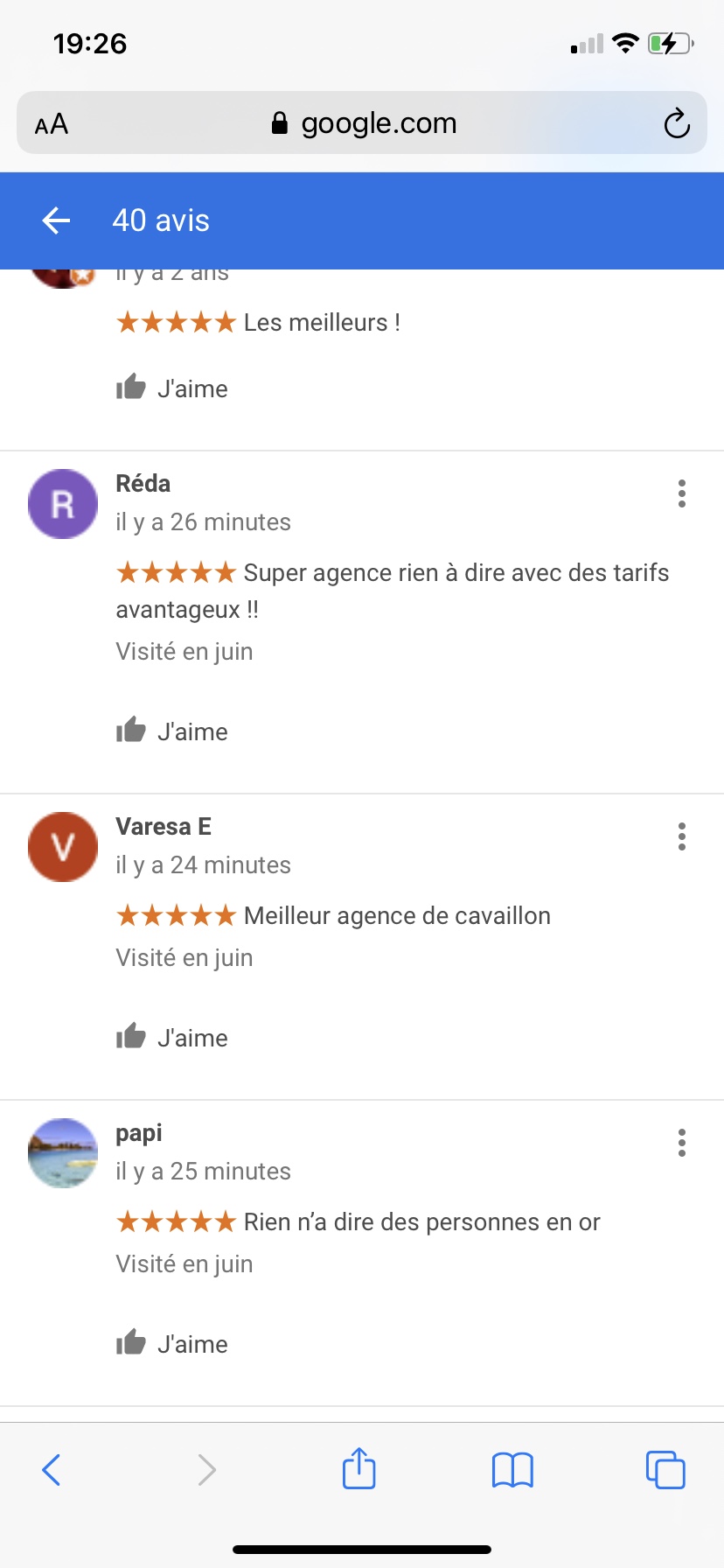 Photo n° 3 de l'avis de Amal.l fait le 28/06/2021 à 17:35