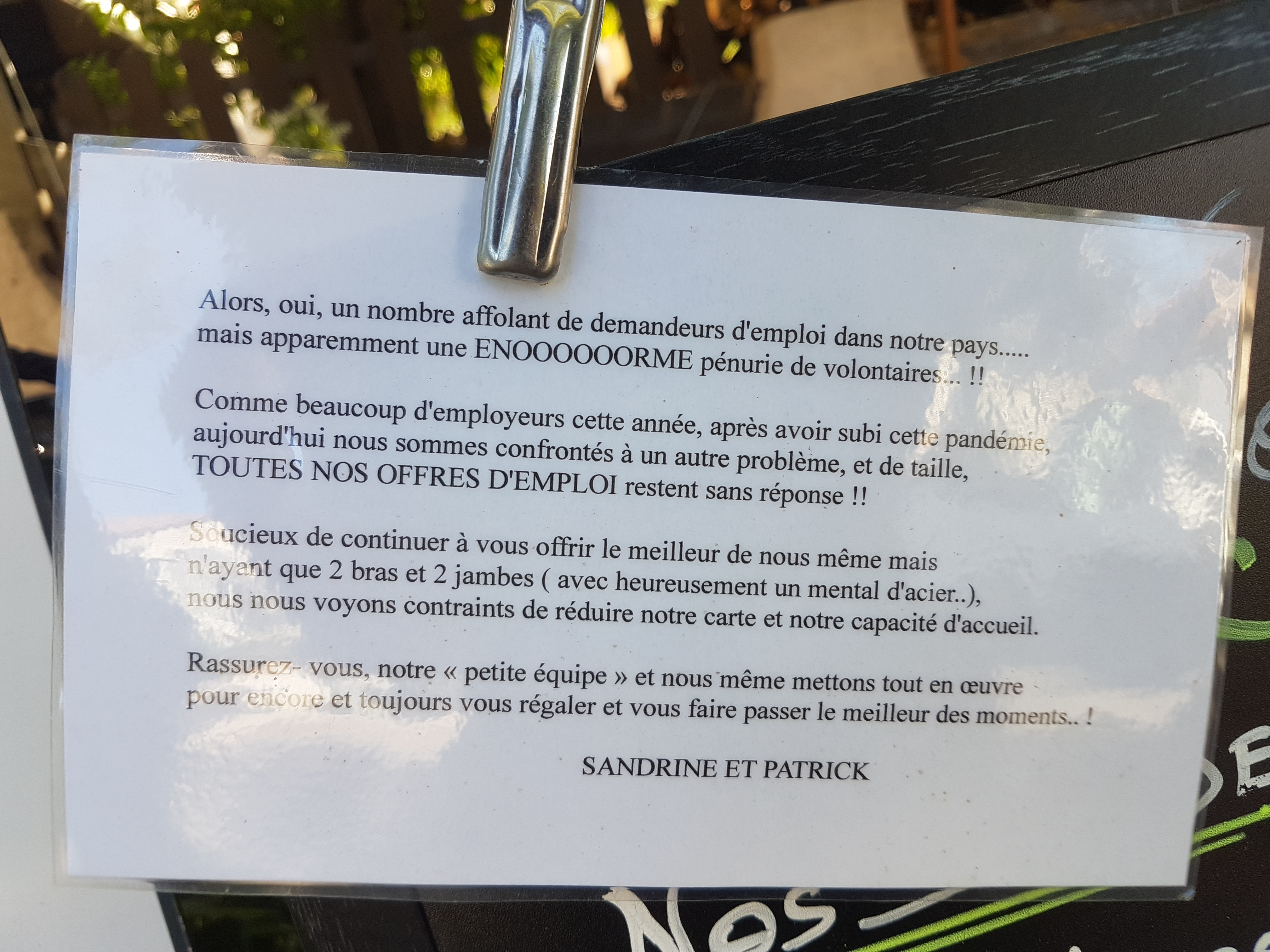 Photo n° 3 de l'avis de JF. fait le 25/07/2020 à 11:50