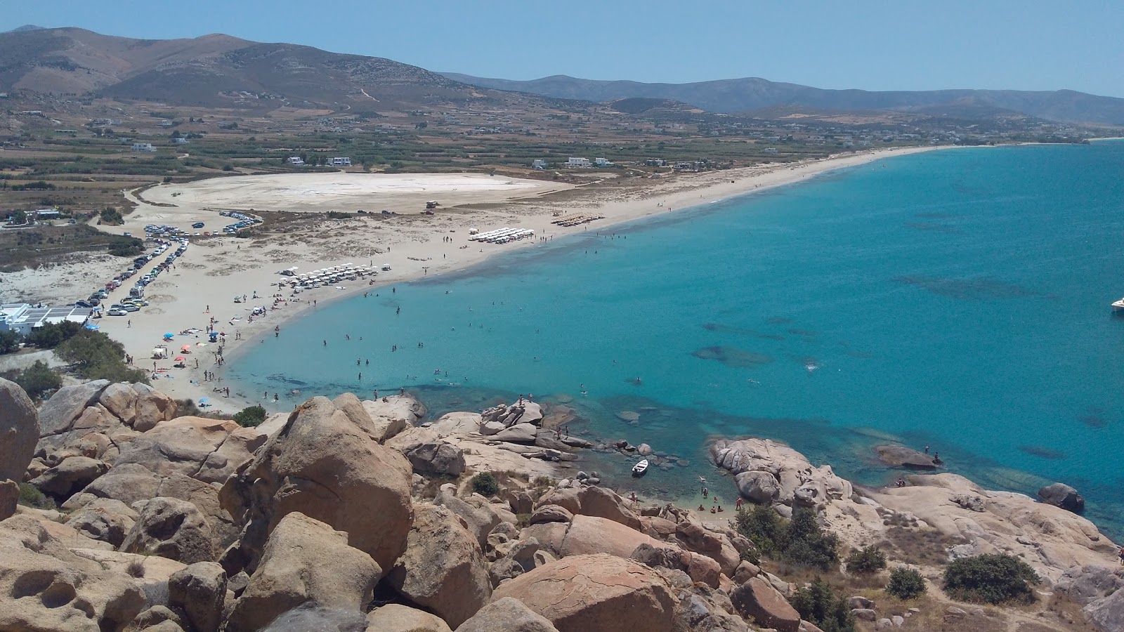 Foto de Playa de Kastraki con muy limpio nivel de limpieza