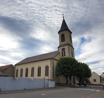 Église protestante à Algolsheim