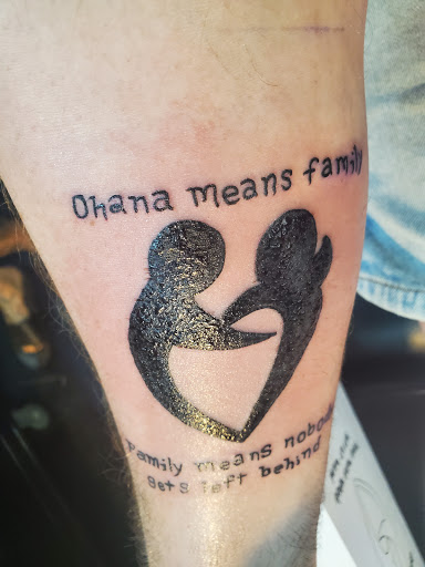 Explore mary jane tattoo ideas, creative tattoo ideas in Barberton, available at Magic City Tattoo Company