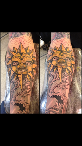 Explore tattoo ideas mushroom, creative tattoo ideas in Dover, available at Walls of Wonder Tattoo And Body Piercing