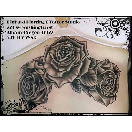 Tattoo Shop «DieHard Piercing & Tattoo Studio», reviews and photos, 224 SW Washington St, Albany, OR 97321, USA