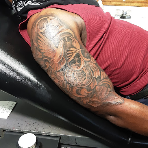 Explore wrist tattoo placement ideas, creative tattoo ideas in Baton Rouge, available at Body Ink Tattoos