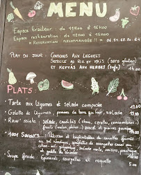 Restaurant végétalien Mille et une saveurs sauvages restaurant bio végétalien et sans gluten à Ajaccio - menu / carte