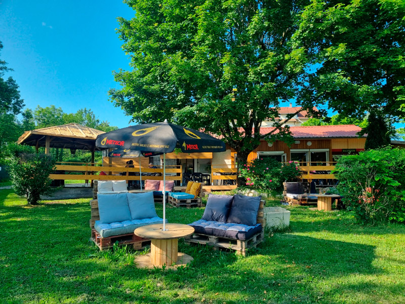 Camping du Haut-Rhône à Seyssel (Haute-Savoie 74)