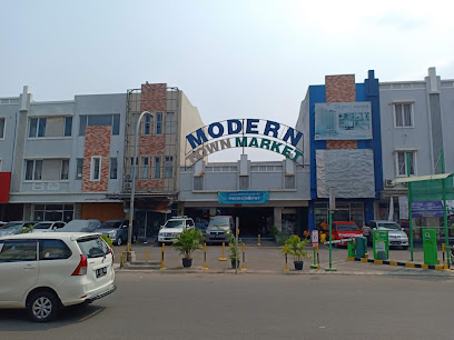 Modern town market