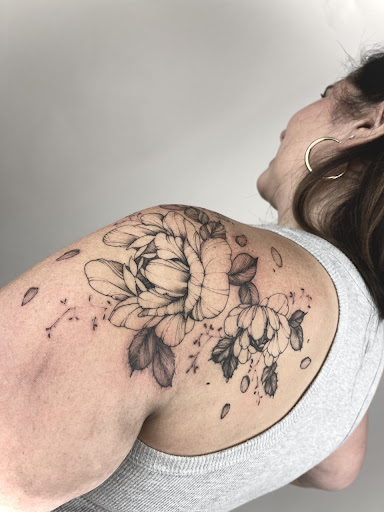 Explore motionless in white tattoo ideas, creative tattoo ideas in Southampton, available at Le Uke Tattoo Studio
