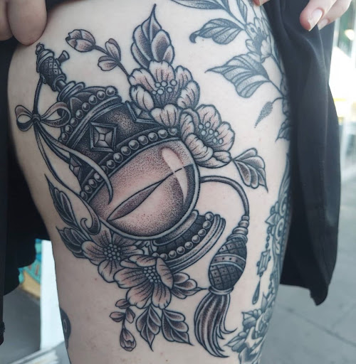 Explore rosary tattoo ideas, creative tattoo ideas in Miami, available at Tattoos by Lou Miami - Kendall