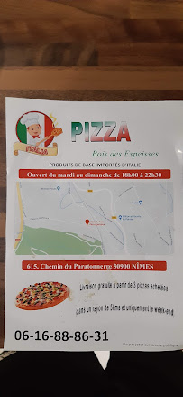 Pizza du Pizzeria pizza du bois des espeisses à Nîmes - n°2