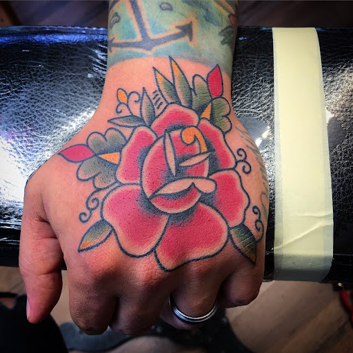 Explore birth month flower tattoo ideas, creative tattoo ideas in Madera, available at Sea Wolf Tattoo
