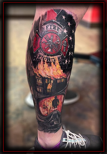 Explore men's inner bicep tattoo ideas, creative tattoo ideas in Fremont, available at Eternal Tattoo And Body Piercing