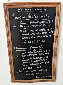 Carte du Le SOS - Pizzeria à Saint-Étienne-de-Saint-Geoirs