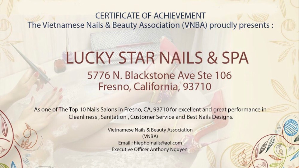 Lucky Star Nails & Spa 93710