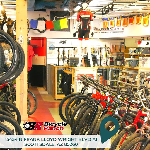 Bicycle Store «Bicycle Ranch», reviews and photos, 15454 N Frank Lloyd Wright Blvd, Scottsdale, AZ 85260, USA