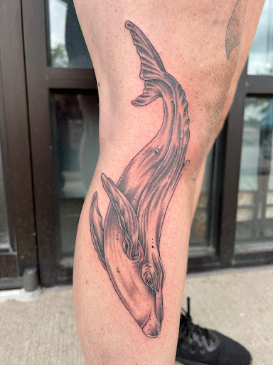Explore rolling stones tattoo ideas, creative tattoo ideas in Rapid City, available at Rushmore Tattoo Company LLC
