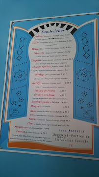 Restaurant tunisien L'Odeur du pays à Strasbourg menu