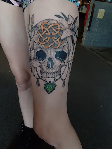 Explore tattoo ideas on neck, creative tattoo ideas in Philadelphia, available at Tattoo Odyssey Inc