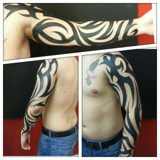 Explore street tattoo ideas, creative tattoo ideas in Easley, available at Amber Island Tattoo