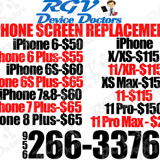 Cell Phone Store «RGV Device Doctors - Cellphone Repair», reviews and photos, 6624 N 10th St f, McAllen, TX 78504, USA