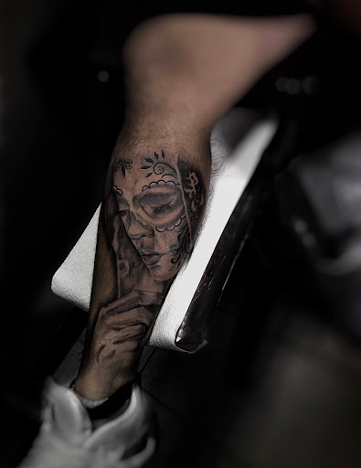 Explore number 8 tattoo ideas, creative tattoo ideas in Lavonia, available at 1890 Tattoo Co.