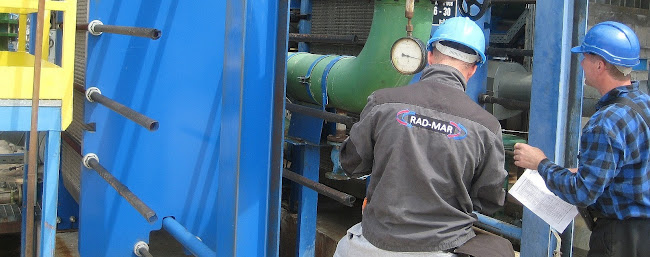 Rad-Mar. Glinka R. Wymienniki ciepła - czyszczenie. Naprawy wymienników płytowych.