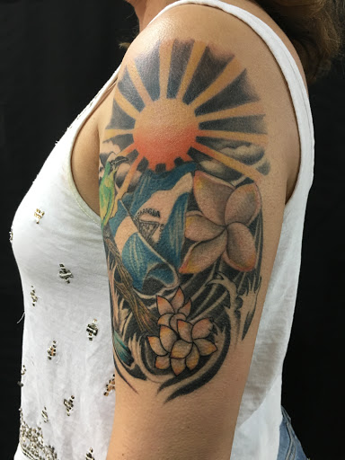 Explore inner elbow tattoo ideas, creative tattoo ideas in Santa Rosa, available at Eternal Art Tattoo Gallery