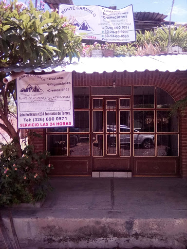 Servicios Funerales Monte Carmelo en Zacoalco de Torres