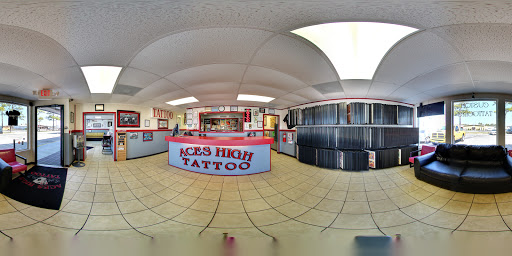 Explore chest sleeve tattoo ideas, creative tattoo ideas in Myrtle Beach, available at Aces High Tattoo