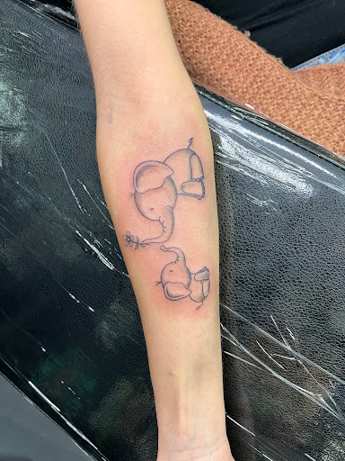 Explore half chest tattoos for men ideas, creative tattoo ideas in Tallahassee, available at Carbon Ink Tattoo