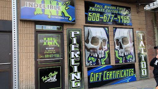 Explore evil clown tattoo ideas, creative tattoo ideas in Fall River, available at Indelible Ink Tattoo Studio 2.0